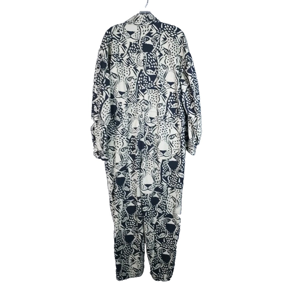 FARM Rio Black and White Patterned Jumpsuit - Picture 5 of 16